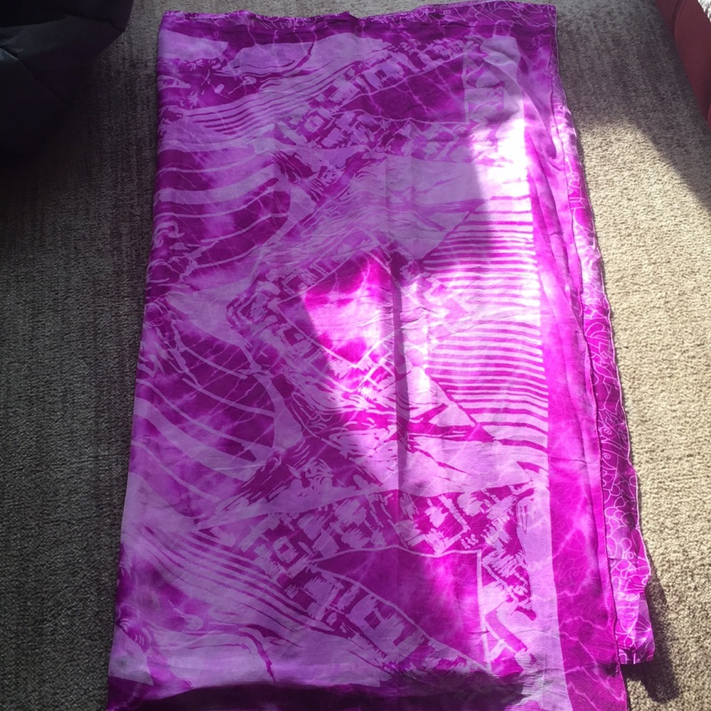 Pure vintage french chiffon w no blouse